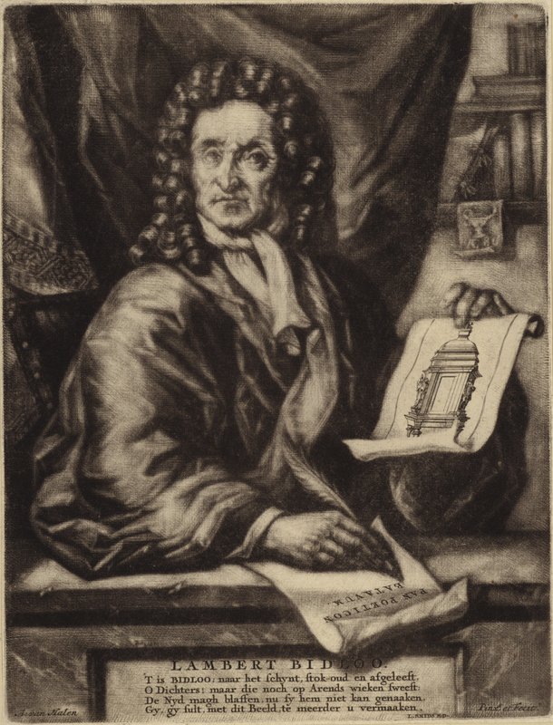 Portret Lamberta Bidloo autorstwa Dutch School