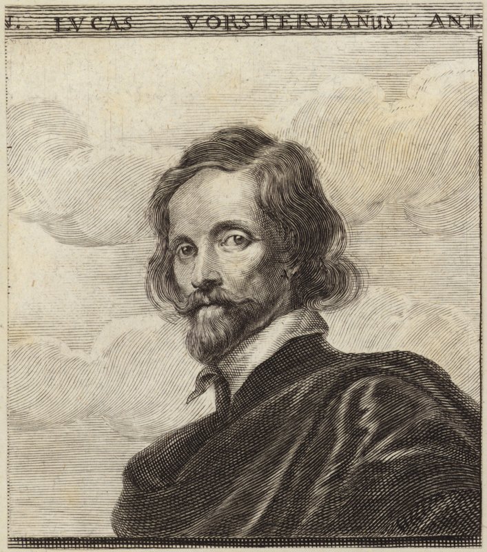 Portret Lucasa Vorstermana autorstwa Dutch School