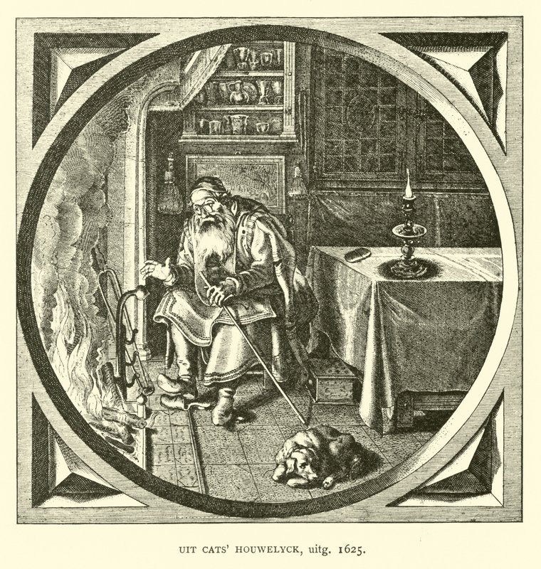 Scena z Houwelick, Jacob Cats, 1625 autorstwa Dutch School