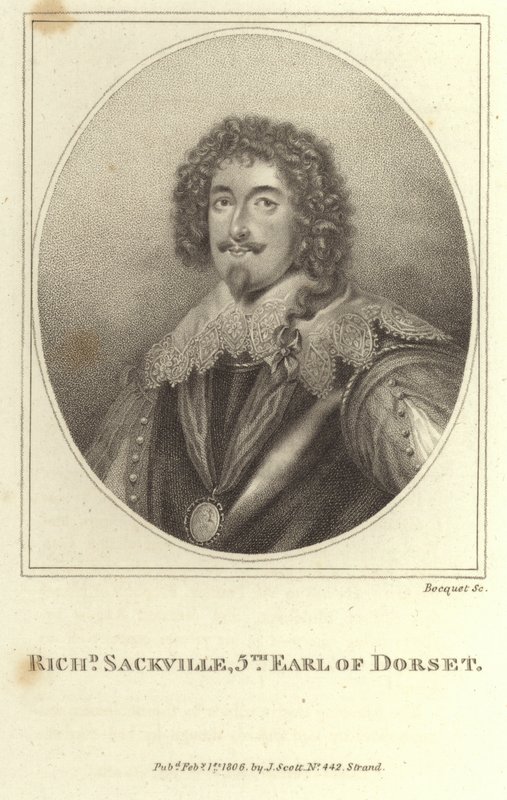 Richard Sackville, 5. hrabia Dorset autorstwa E. Bocquet