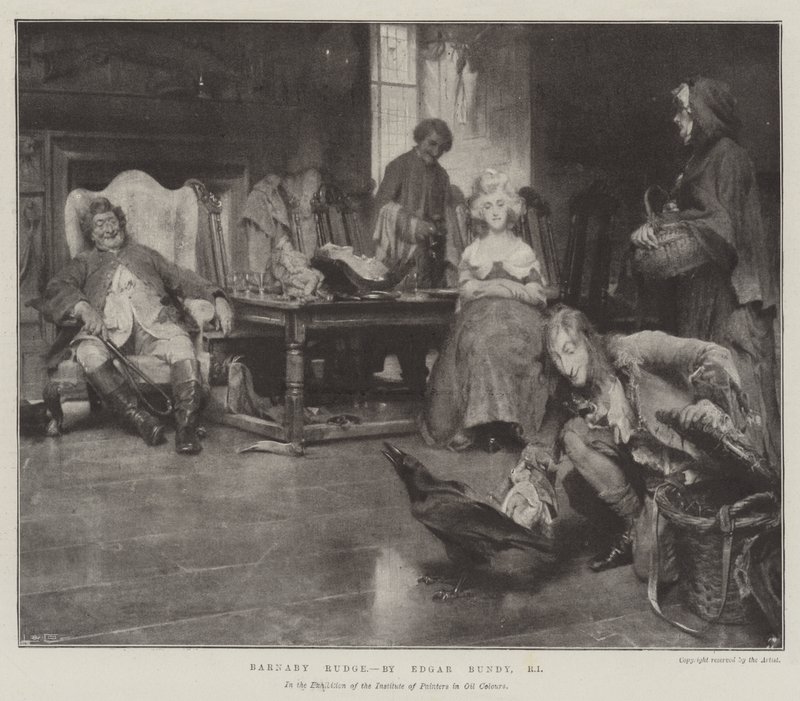 Barnaby Rudge autorstwa Edgar Bundy