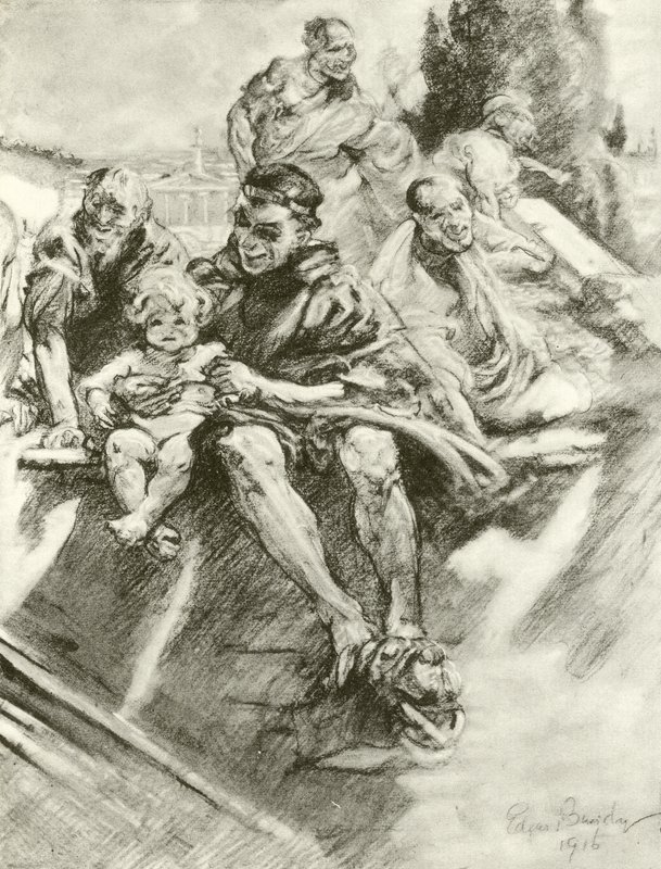 Juliusz Cezar (rycina) autorstwa Edgar Bundy