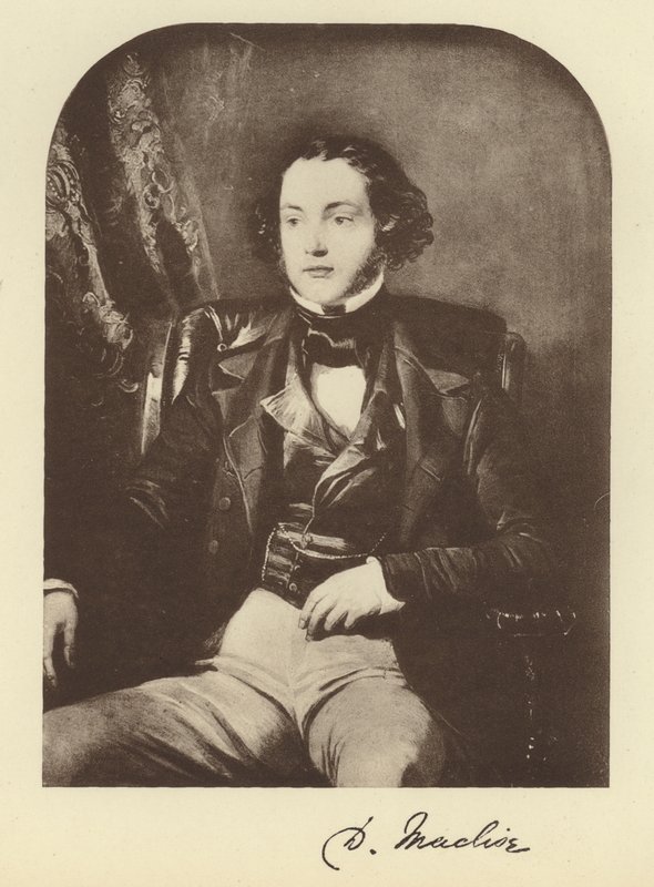 Daniel Maclise autorstwa Edgar Melville Ward
