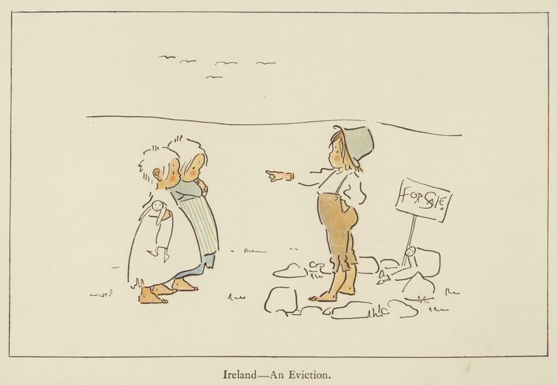 Irlandia, eksmisja autorstwa Edith Farmiloe