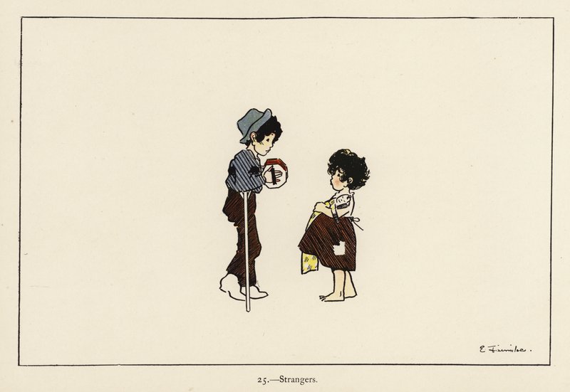 Strangers (kolor lito) autorstwa Edith Farmiloe