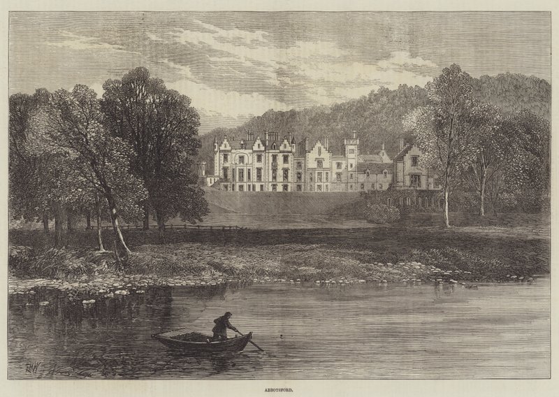 Abbotsford autorstwa Edmund Morison Wimperis