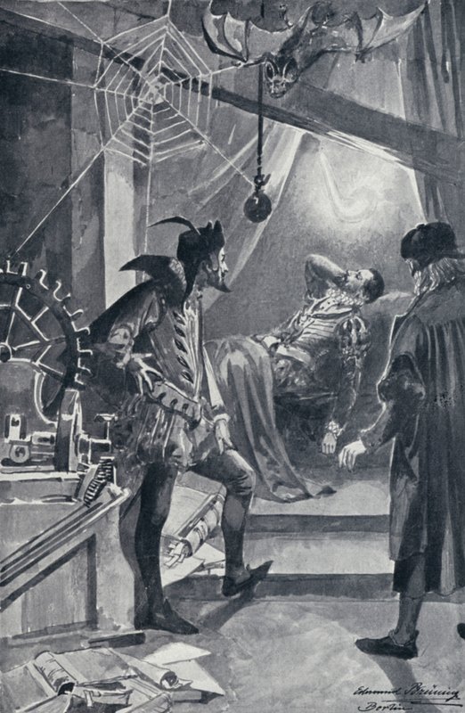 Ilustracja do Goethesa Fausta autorstwa Edmund Bruning