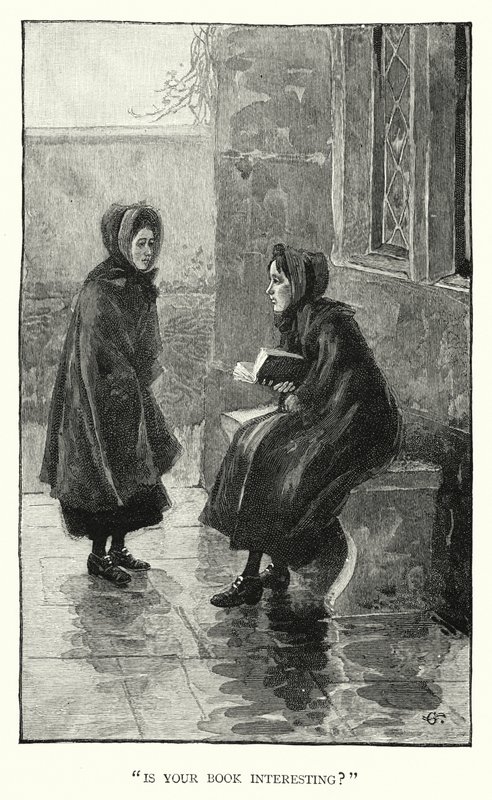 Ilustracja do Jane Eyre autorstwa Charlotte Bronte (grafika) autorstwa Edmund Henry Garrett