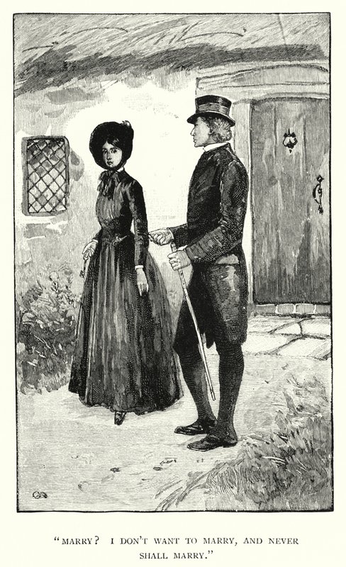 Ilustracja do Jane Eyre autorstwa Charlotte Bronte (grafika) autorstwa Edmund Henry Garrett