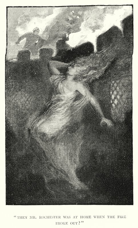 Ilustracja do Jane Eyre autorstwa Charlotte Bronte (grafika) autorstwa Edmund Henry Garrett