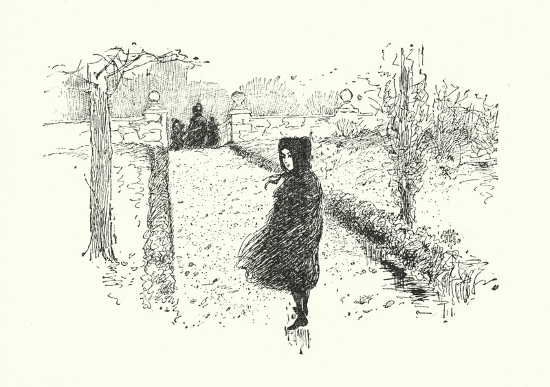 Ilustracja do Jane Eyre autorstwa Charlotte Bronte (lito) autorstwa Edmund Henry Garrett