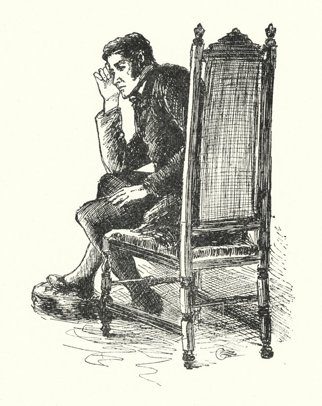 Ilustracja do Jane Eyre autorstwa Charlotte Bronte (lito) autorstwa Edmund Henry Garrett