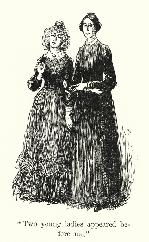 Ilustracja do Jane Eyre autorstwa Charlotte Bronte (lito) autorstwa Edmund Henry Garrett