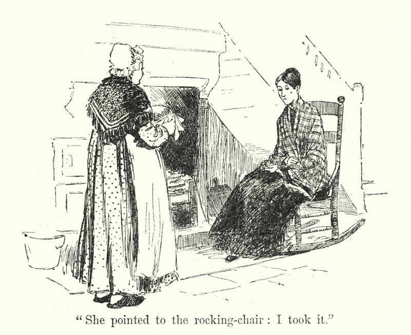 Ilustracja do Jane Eyre autorstwa Charlotte Bronte (lito) autorstwa Edmund Henry Garrett