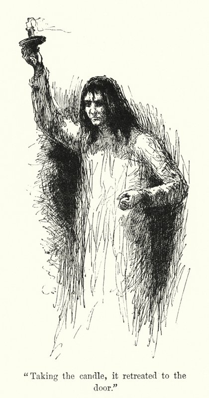 Ilustracja do Jane Eyre autorstwa Charlotte Bronte (lito) autorstwa Edmund Henry Garrett