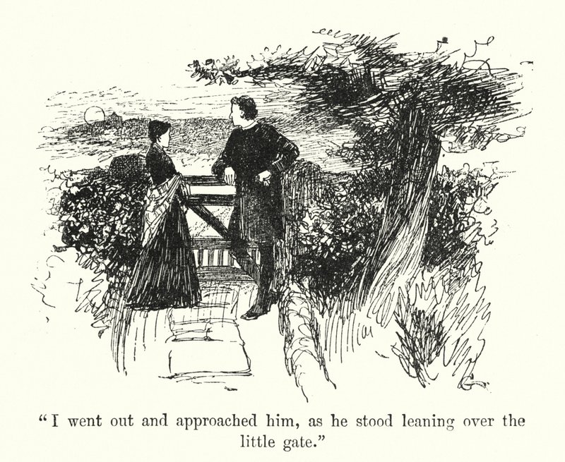 Ilustracja do Jane Eyre autorstwa Charlotte Bronte (lito) autorstwa Edmund Henry Garrett