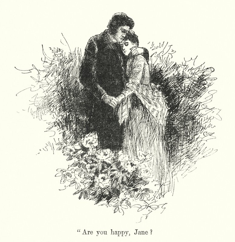 Ilustracja do Jane Eyre autorstwa Charlotte Bronte (lito) autorstwa Edmund Henry Garrett