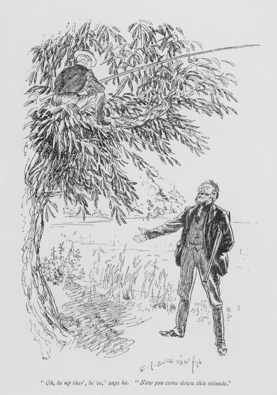 Ilustracja do książki Tom Brown