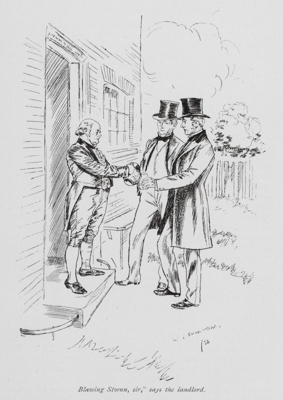 Ilustracja do książki Tom Brown