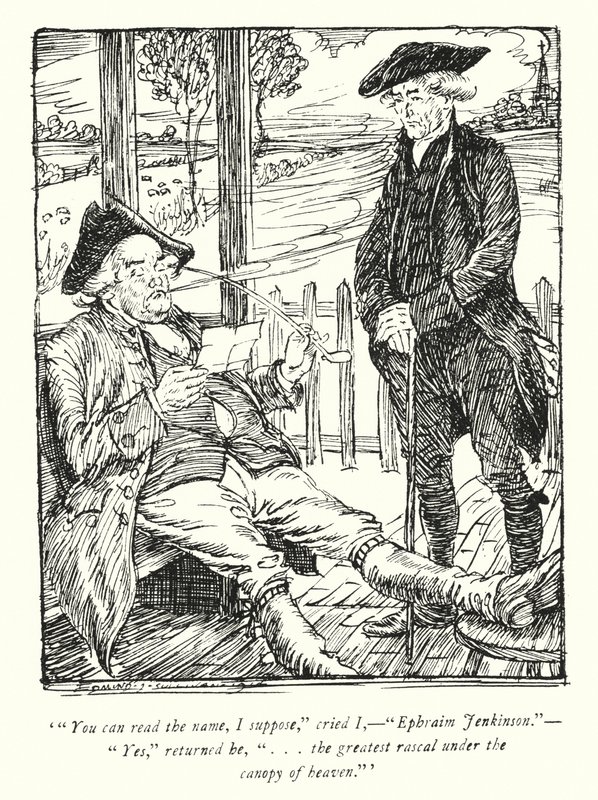 Ilustracja do The Vicar of Wakefield autorstwa Olivera Goldsmitha (lito) autorstwa Edmund Joseph Sullivan