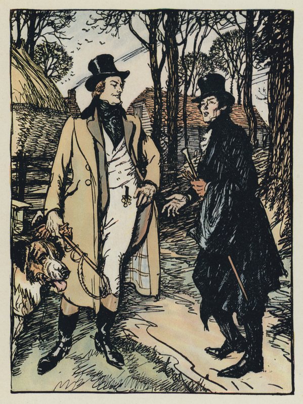 Ilustracja do Tennysons Maud autorstwa Edmund Joseph after Sullivan