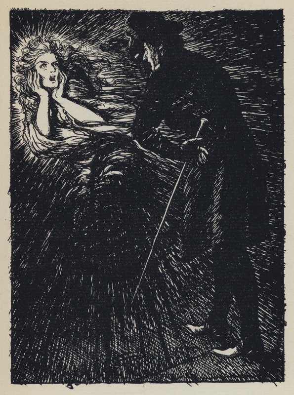 Ilustracja do Tennysons Maud autorstwa Edmund Joseph after Sullivan