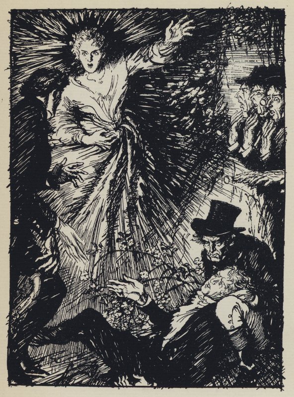 Ilustracja do Tennysons Maud autorstwa Edmund Joseph after Sullivan