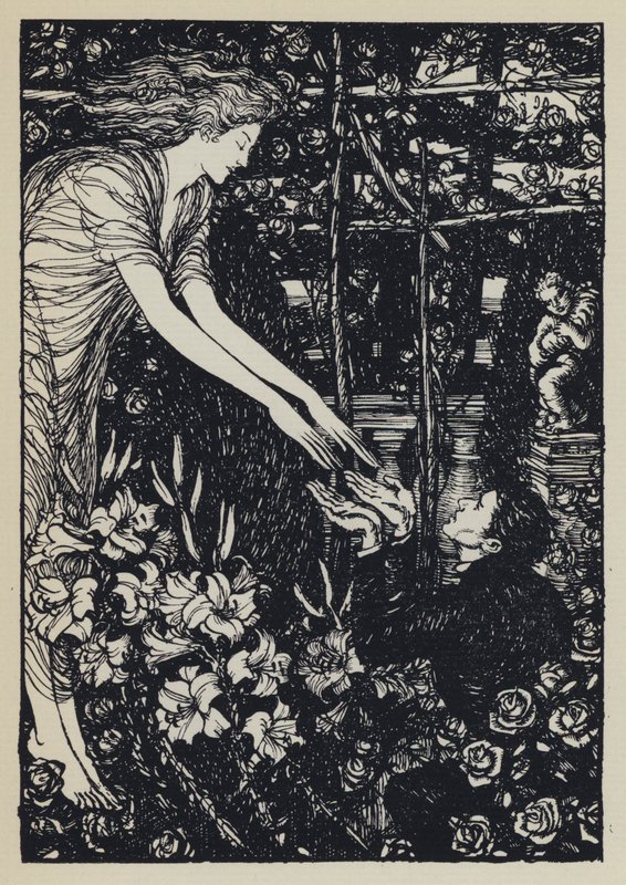 Ilustracja do Tennysons Maud autorstwa Edmund Joseph after Sullivan