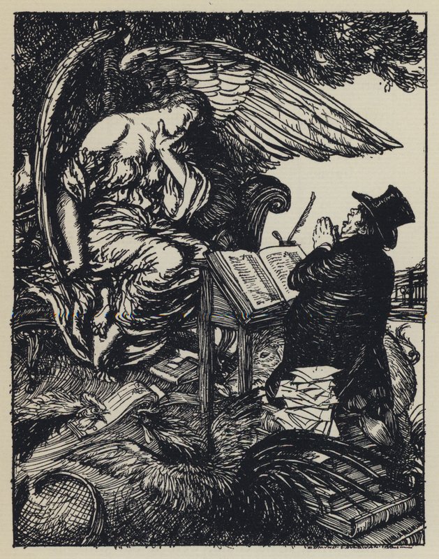 Ilustracja do Tennysons Maud autorstwa Edmund Joseph after Sullivan