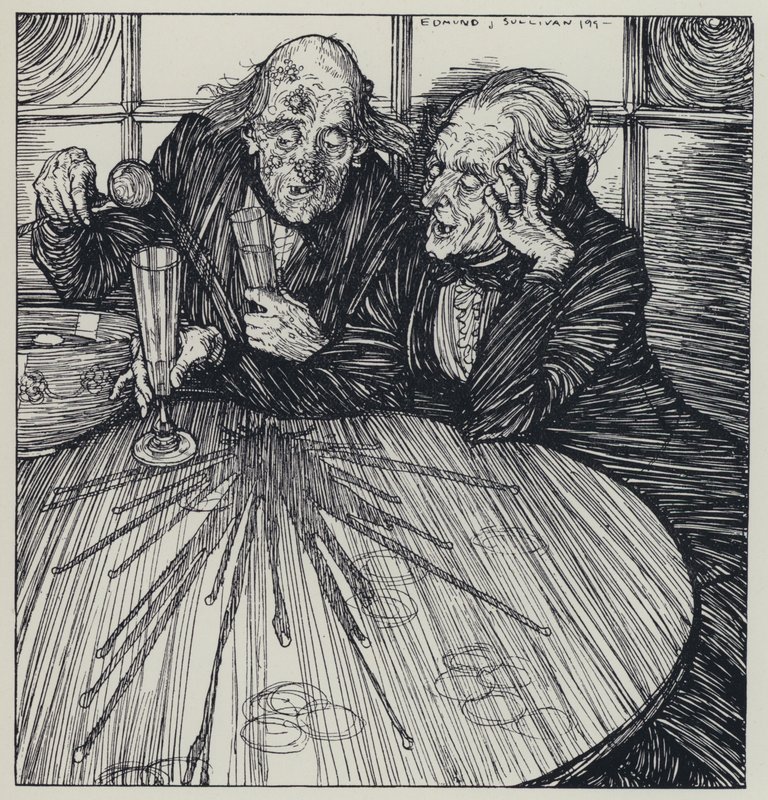 Tennyson, ilustracja do snu o pięknych kobietach i innych wierszy autorstwa Edmund Joseph after Sullivan