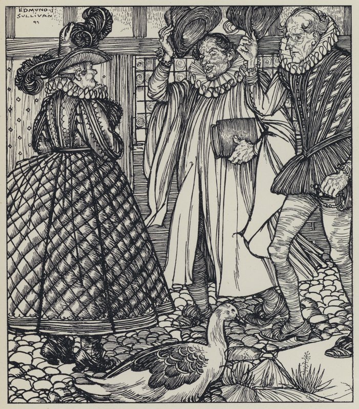 Tennyson, ilustracja do snu o pięknych kobietach i innych wierszy autorstwa Edmund Joseph after Sullivan