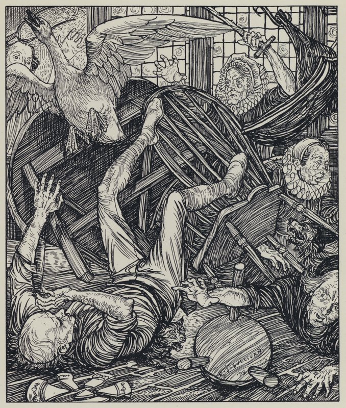 Tennyson, ilustracja do snu o pięknych kobietach i innych wierszy autorstwa Edmund Joseph after Sullivan