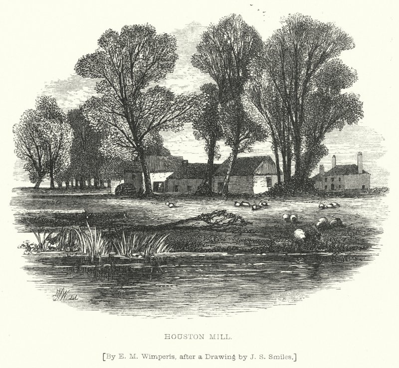 Houston Mill (grawerowanie) autorstwa Edmund Morison (after) Wimperis