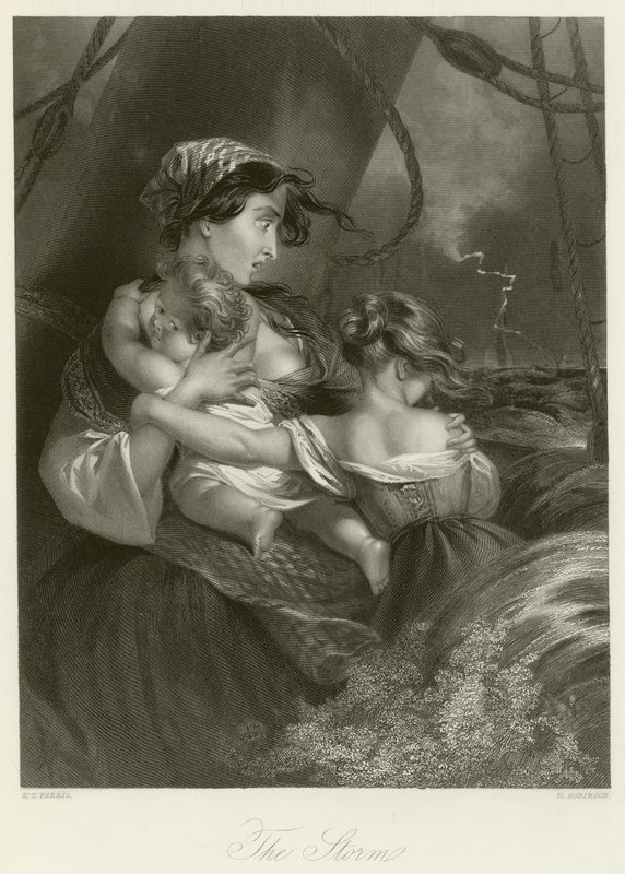 Burza autorstwa Edmund Thomas Parris