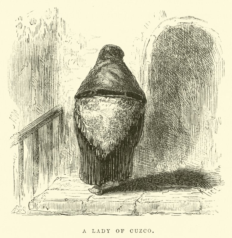 Pani Cuzco autorstwa Edouard Riou