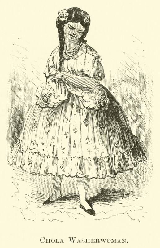 Chola Praczka autorstwa Edouard Riou