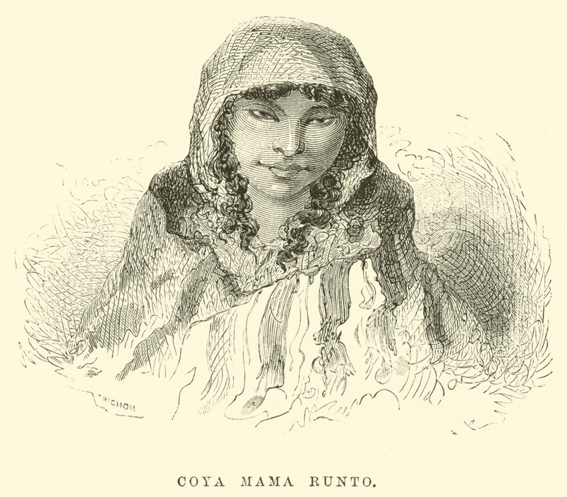 Coya Mama Runto autorstwa Edouard Riou