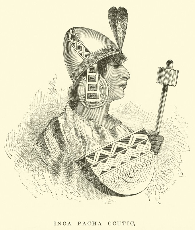 Inca Pacha Ccutic autorstwa Edouard Riou