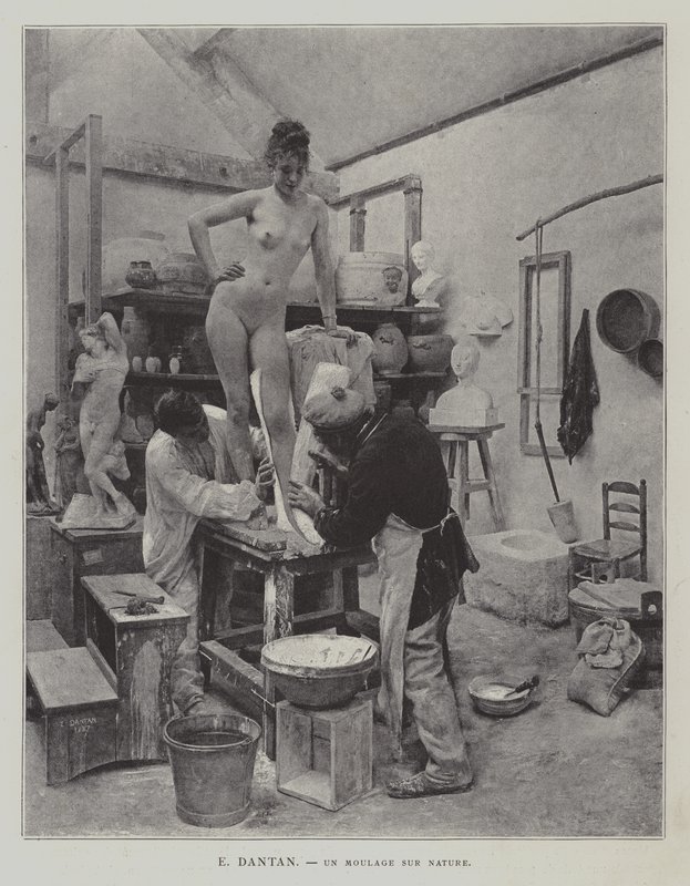 Obsada natury autorstwa Edouard Joseph Dantan