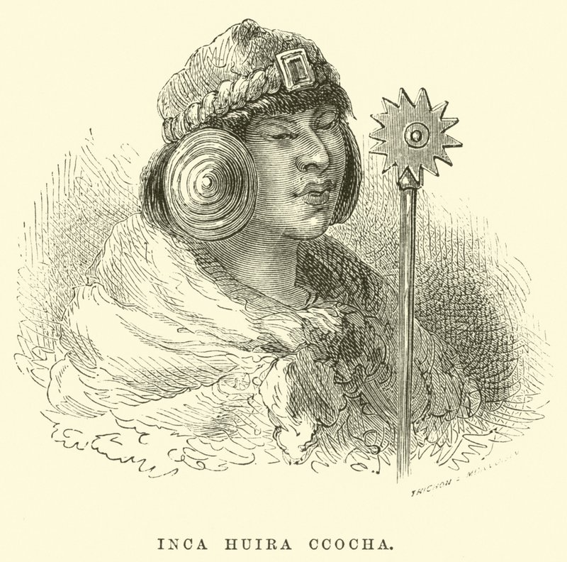 Inca Huira Ccocha autorstwa Edouard Riou