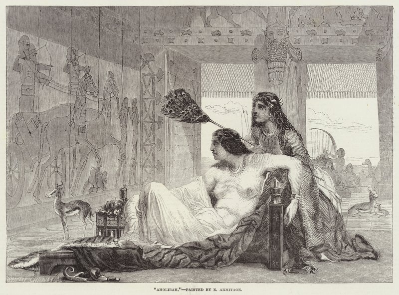Aholibah autorstwa Edward A. Armitage