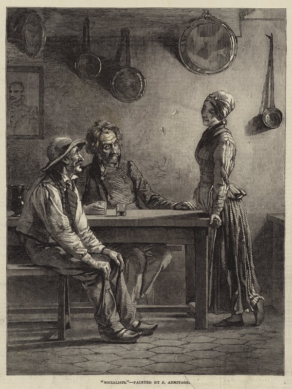 Socjaliści autorstwa Edward A. Armitage