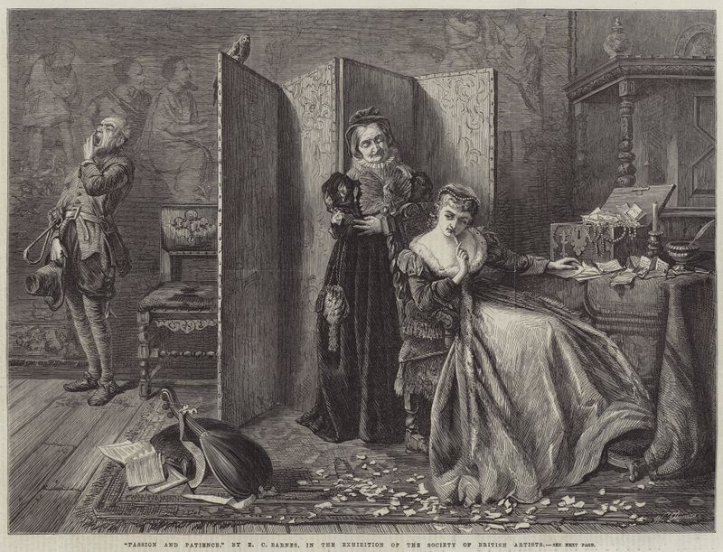 Pasja i cierpliwość autorstwa Edward Charles Barnes