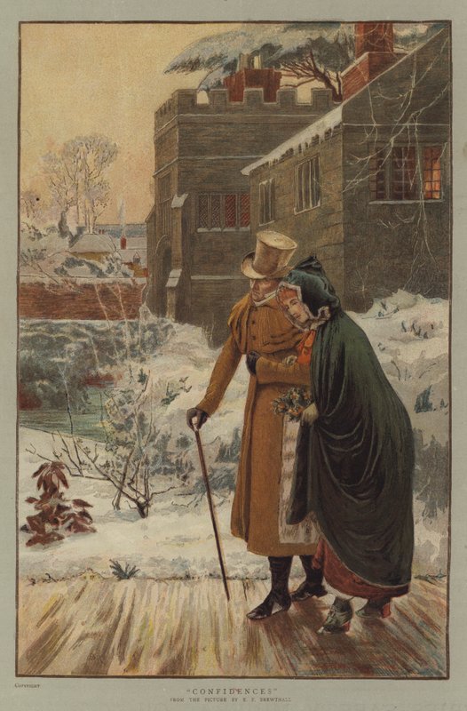 Zaufania (chromolitho) autorstwa Edward Frederick Brewtnall