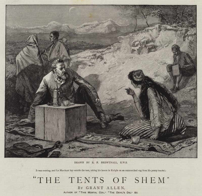 Namioty Shema autorstwa Edward Frederick Brewtnall