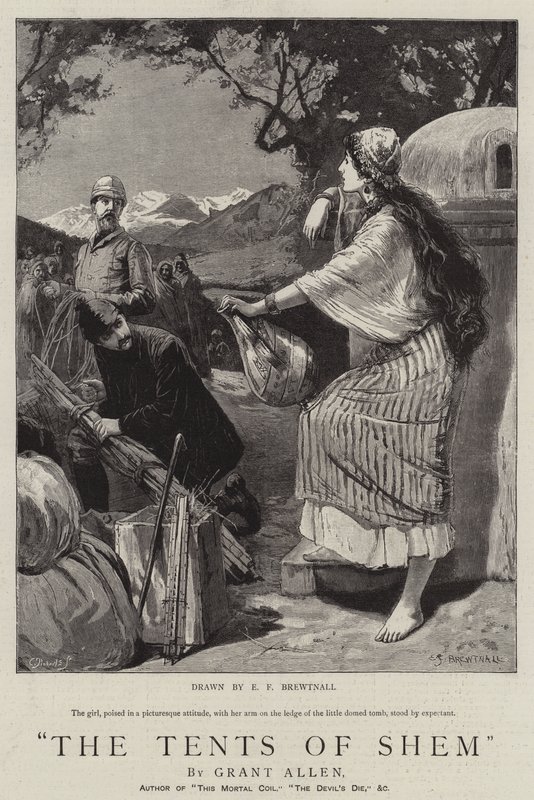 Namioty Shema autorstwa Edward Frederick Brewtnall