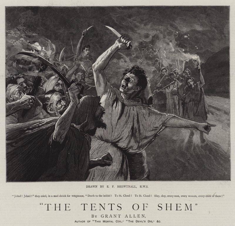 Namioty Shema autorstwa Edward Frederick Brewtnall