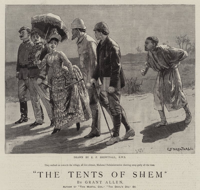 Namioty Shema autorstwa Edward Frederick Brewtnall