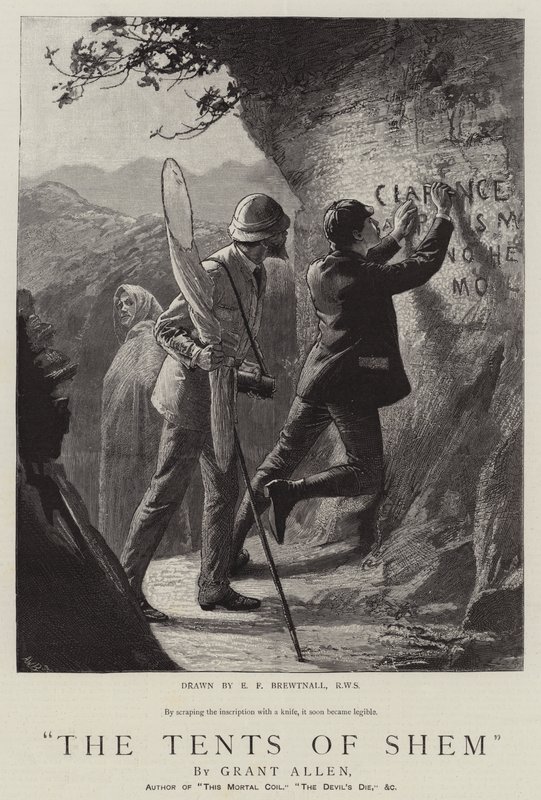 Namioty Shema autorstwa Edward Frederick Brewtnall