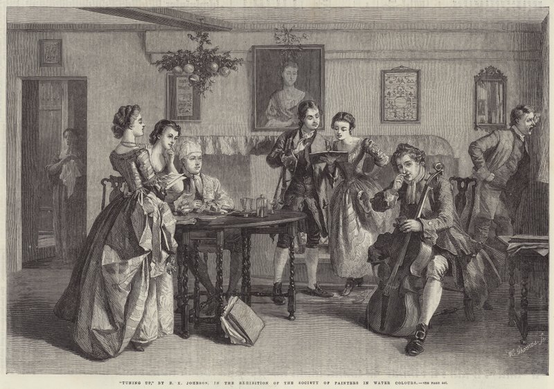 Tuning Up autorstwa Edward Killingworth Johnson